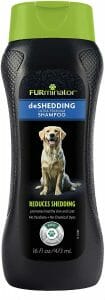 dog shampoo to help with shedding